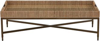 Ballard Designs Alaya Woven Coffee Table - Ballard Designs