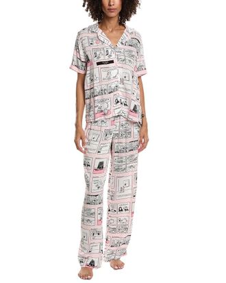 Kate Spade New York Kate Spade New York 2Pc Top & Pant Pajama Set