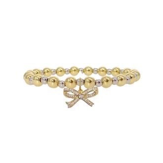 Love Womens Gina Bow Bracelet In Gold
