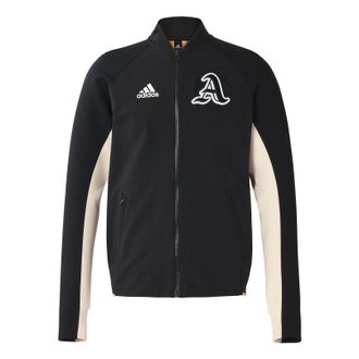 adidas Mens adidas Sports Stylish Jacket autumn Black EA0372