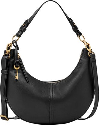 Fossil Womens Shae Leather Small Hobo