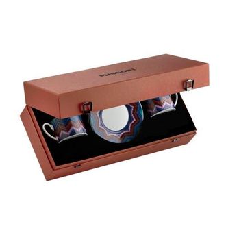 Missoni Tea Cup & Saucer Set Of 2 In Luxury Box in Multicolor 1 at Nordstrom