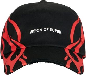 Vision Of Super Vision OF Super, Accessoires, unisex, Veelkleurig, ONE Size, Katoen, Caps