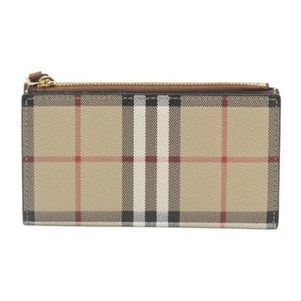 Burberry Wallets & Cardholders, female, Beige, Size: ONE SIZE Wallets Cardholders