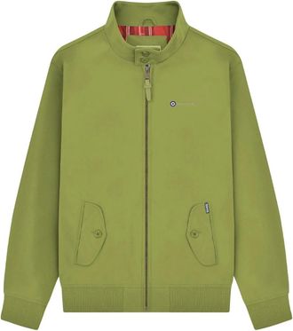 Lambretta Mens Target Shower Resistant Hoodie (Olive) - Size X-Large