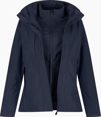 Regatta Womens Regatta Professional Womens/Ladies Kingsley 3-in-1 Waterproof Jacket - Navy - Size: 18