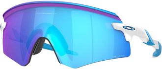 Oakley OO9471 Encoder Sunglasses, Polished White/Prizm Sapphire, 36mm