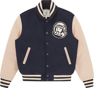 Billionaire Boys Club Bomber Jackets, male, Blue, Size: XS Arch Logo Varsity Jacket