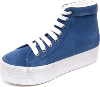 Jeffrey Campbell Washed Canvas Trainers