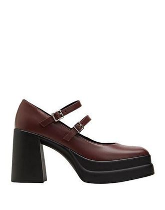 8 by YOOX LEATHER MARY JANE PUMPS
