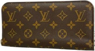 Louis Vuitton Pre-owned Wallets, female, Brown, Size: ONE SIZE Pre-owned Canvas wallets