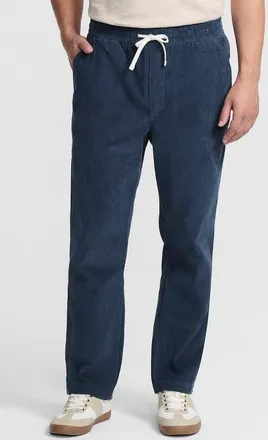 Lands End Classic Fit Coastal Corduroy Deck Pant in Deep Ocean at Nordstrom, Size Xx-Large