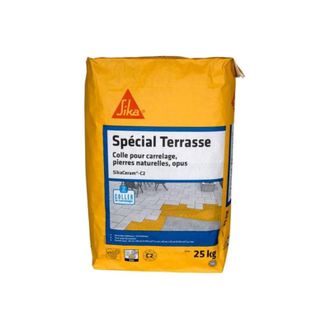 Sika Sika - Adesivo Per Piastrelle Da Terrazza Ceram C2 - Grigio - 25kg