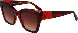Longchamp LO762S 607 Womens Sunglasses Red Size 52