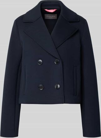 Christian Berg Regular Fit Jacke mit Viskose-Anteil in Dunkelblau, Gr&ouml;&szlig;e 36