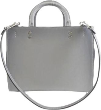 Coach Pre-owned Handbags, female, Gray, Size: ONE SIZE Pre-owned Leather handbags