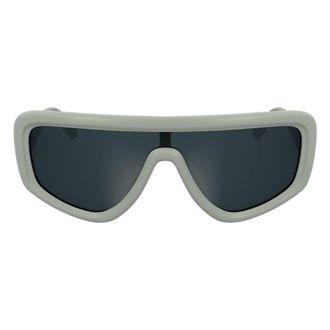 Calvin Klein Grey Shield Unisex Sunglasses CKJ25605S 050 59