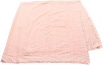 Louis Vuitton Pre-owned Scarves, female, Pink, Size: ONE SIZE Pre-owned Stole