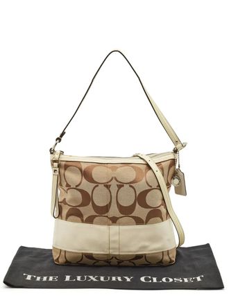Coach Canvas crossbodytas - Beige