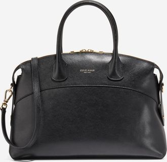 Cole Haan Womens Lady Satchel - Black