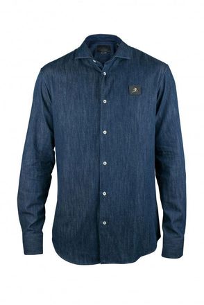 Philipp Plein Diamond Cut LS Skull Shirt