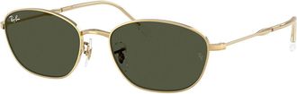 Ray-Ban RB3749 001/31 Womens Sunglasses Gold Size 55