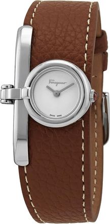 Ferragamo Charm Quartz White Dial Ladies Watch SFNK00120