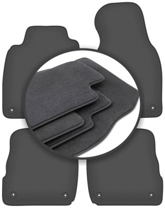 OEM Alfombrillas Premium Para: Audi A6 C5 Avant, Familiar, Sed&aacute;n, Quattro, Allroad (1997-2005)