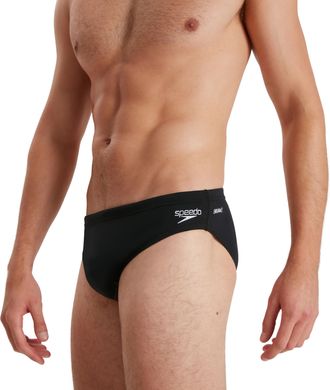 Speedo Badehose SPEEDO Badehose Brick, Herren, Gr. 3 (XS), N-Gr, schwarz, Obermaterial: 100% Polyester. Futter: 100% Polyester, Badehosen Badehose, mit Tunne