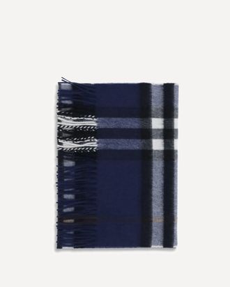 Burberry Cashmere Check pattern Scarf Male UNI