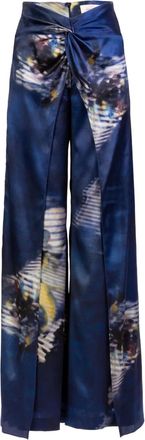 Silvia Tcherassi Canturipe broek - Blauw