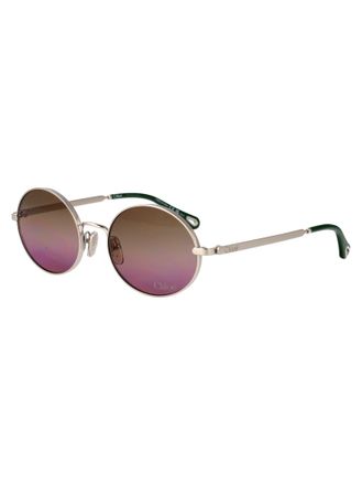 Chlo&eacute; CH0326S Gradient Lens Sunglasses - Silver