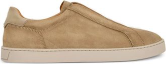Magnanni Costa Slip II su&egrave;de sneakers - Beige
