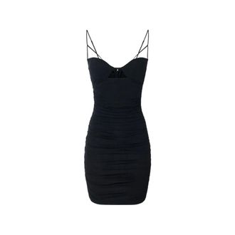 Elisabetta Franchi Dames, Jurken, Zwart, Maat: M