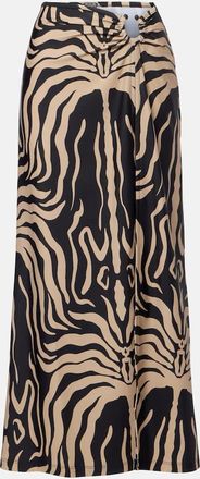 Johanna Ortiz Gonna midi Nuevo Destino con stampa