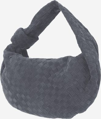 Bottega Veneta Womens Handbag Jodie Grey Lambskin Leather Handbags Hand Bags