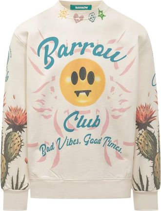 Barrow Club Sweatshirt - Heren - Sweatshirts - Veelkleurig - M - Katoen - Hoodies & sweatvesten