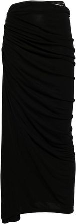 CHRISTOPHER ESBER draped maxi skirt - women - Viscose - 10 - Black