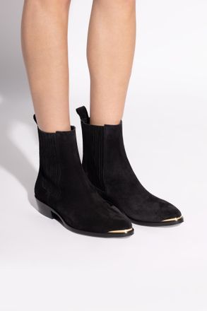 Isabel Marant Heeled Ankle Boots Delano, Womens, Black