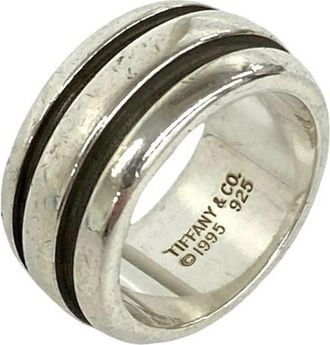Tiffany & Co. Silver Silver 925 Band Ring (Pre-Owned)