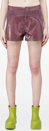 Maisie Wilen Shorts con inserti - Rosso