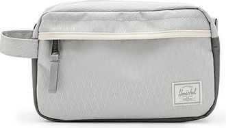 Herschel Chapter Travel Kit Travel Pouch Vapor Diamond/Charcoal Gray, Synthetic