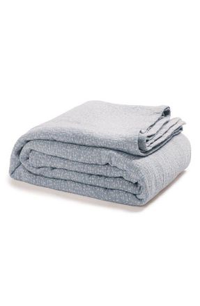 Pom Pom at Home Malibu Matelass&eacute; Blanket in Light Blue at Nordstrom, Size Twin/twin X-Long