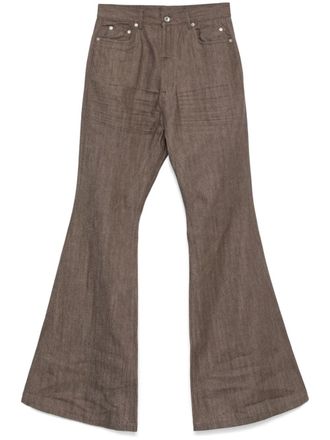 Rick Owens Jeans Bolan - Marrone
