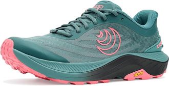 Topo Athletic Ultraventure 4 Womens Running Shoes Dark Teal/Pink : 10.5 B - Medium, Textile
