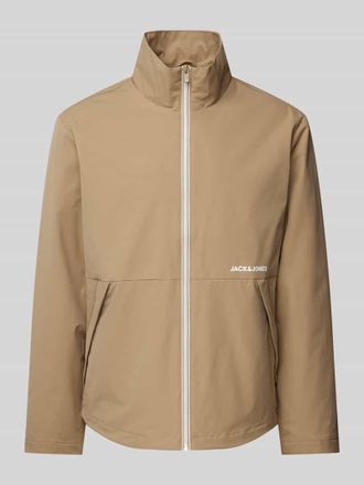 Jack & Jones Jack & Jones Jacke mit Stehkragen Modell ADAM in Beige, Größe S