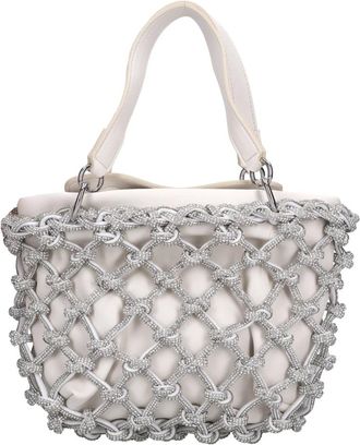 Themoir&egrave; Kobo Knots Bag - Dames - Handtassen - Grijs - ONE Size - Leer - Tassen