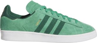 adidas Originals Mens Campus ADV Trainers in Green Suede - Size UK 12.5