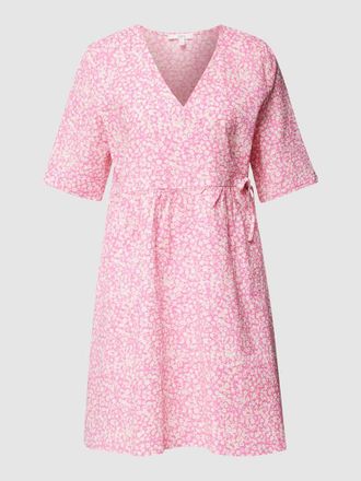 Jake*s Casual Minikleid in Wickel-Optik in Fuchsia, Gr&ouml;&szlig;e 40