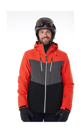 Killtec Skijacke KILLTEC KSW 45 MN SKI JCKT, Herren, Gr. 4XL, orange (dunkelorange), Obermaterial: 100% Polyester;Futter: 100% Polyester;F&uuml;llung: 100% Polyest